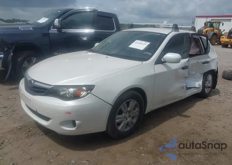 2008 Subaru Impreza 2.5I from USA, damaged, VIN JF1GH61658H819344